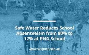 Read more about the article Safe Water Reduces School Absenteeism from 80% to 12% at Isukopu Elementary School, PNG