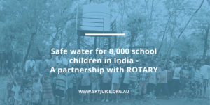 Read more about the article Safe water for 8,000 school children in India – A partnership with ROTARY