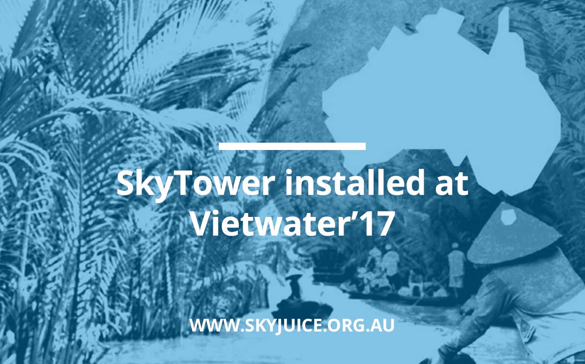 Read more about the article SkyTower installed at Vietwater’17