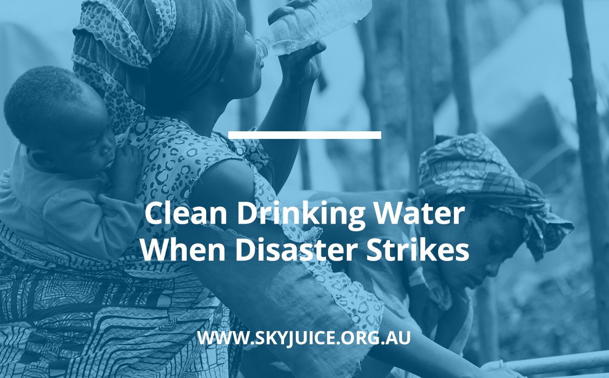 Read more about the article Clean Drinking Water When Disaster Strikes